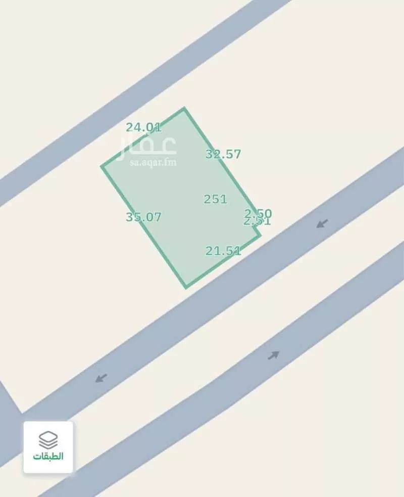 أرض 833 م² في الأمل 1