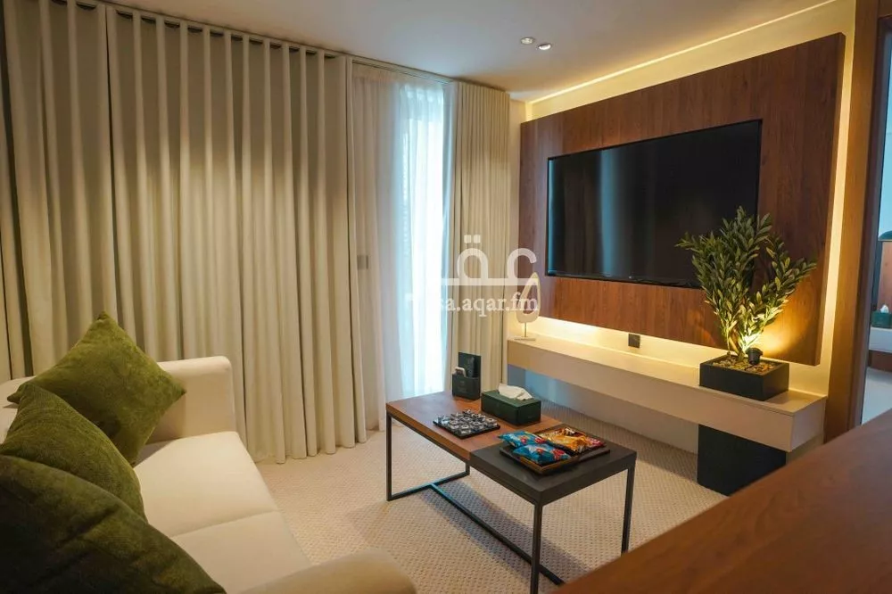 شقة 1 غرف في العقيق 2