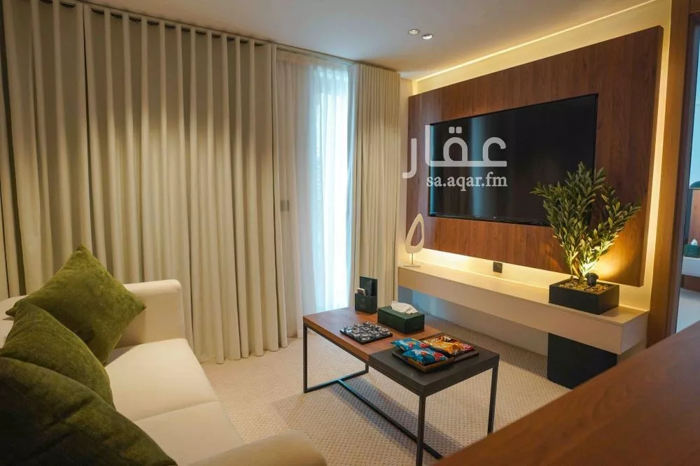 شقة 1 غرف في العقيق 2