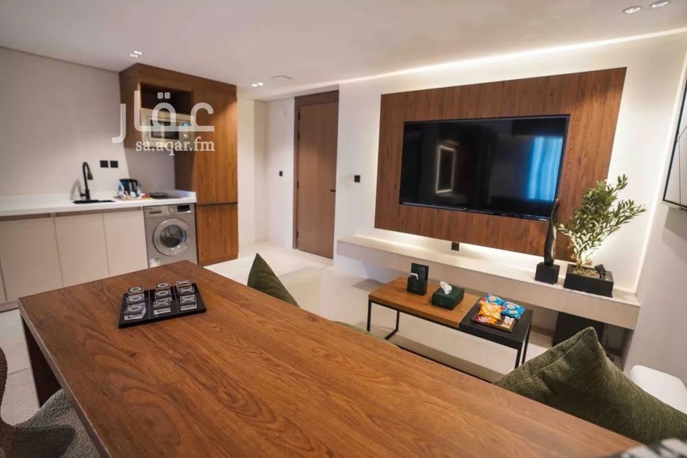 شقة 1 غرف في العقيق 3