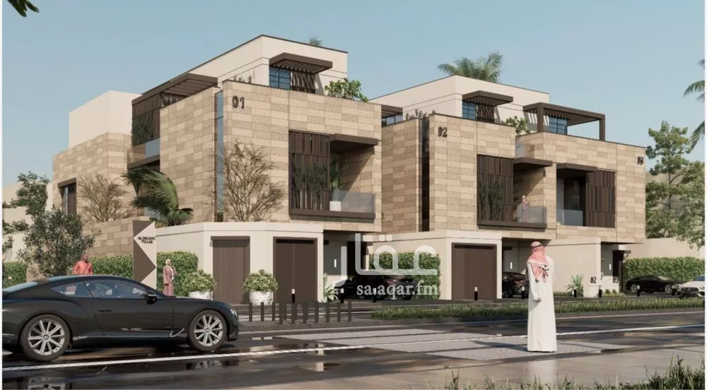 3 bedroom floor in Al Aqiq 1