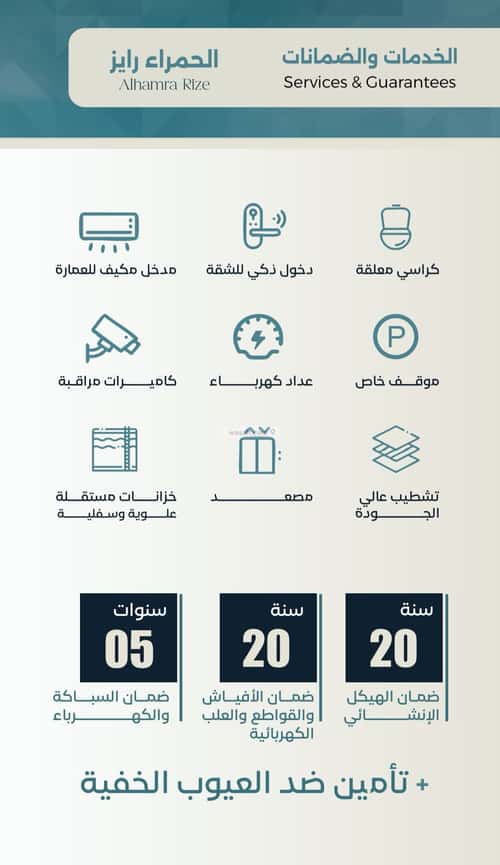 4 bedroom apartment in Al Hamra 1