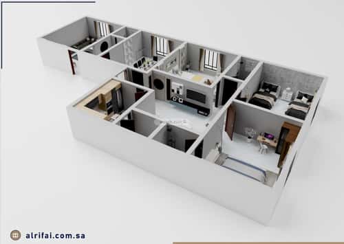 5 bedroom apartment in Al Bawadi 8