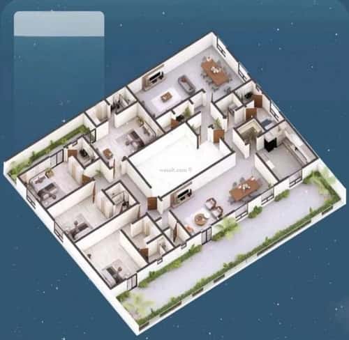 6 bedroom apartment in Al Hamra 3