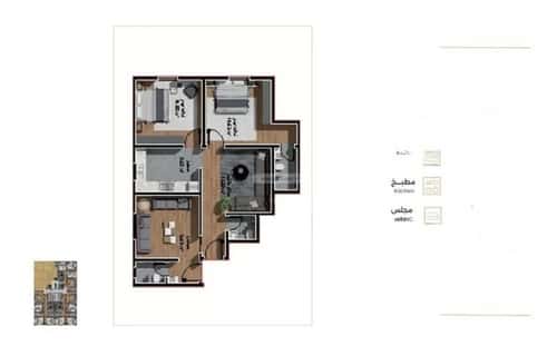 3 bedroom apartment in Al Salamah 3