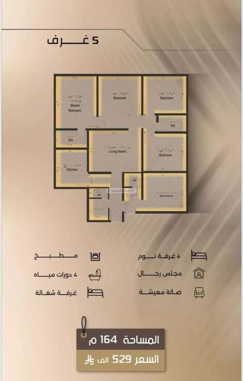5 bedroom apartment in Al Faisaliyyah 5