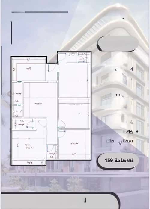 4 bedroom apartment in Al Wahah 3