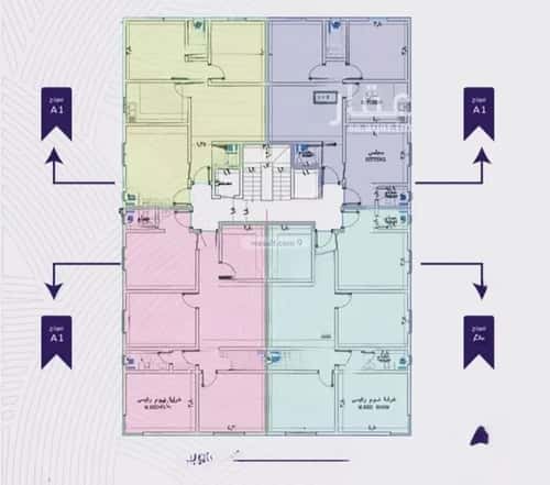 3 bedroom apartment in Al Marwa 3