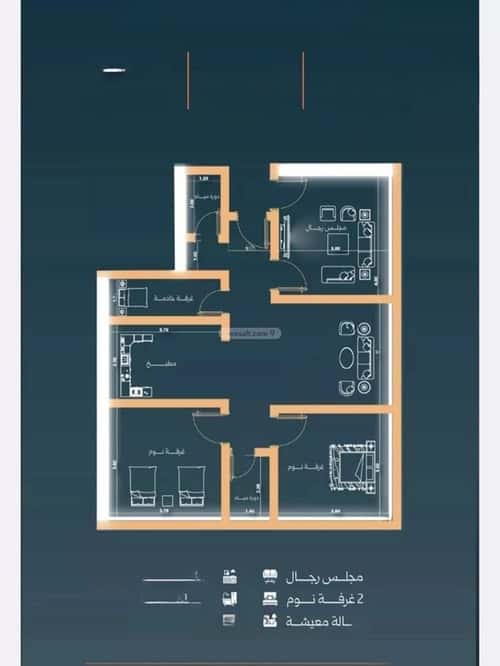 3 bedroom apartment in Al Nuzhah 5
