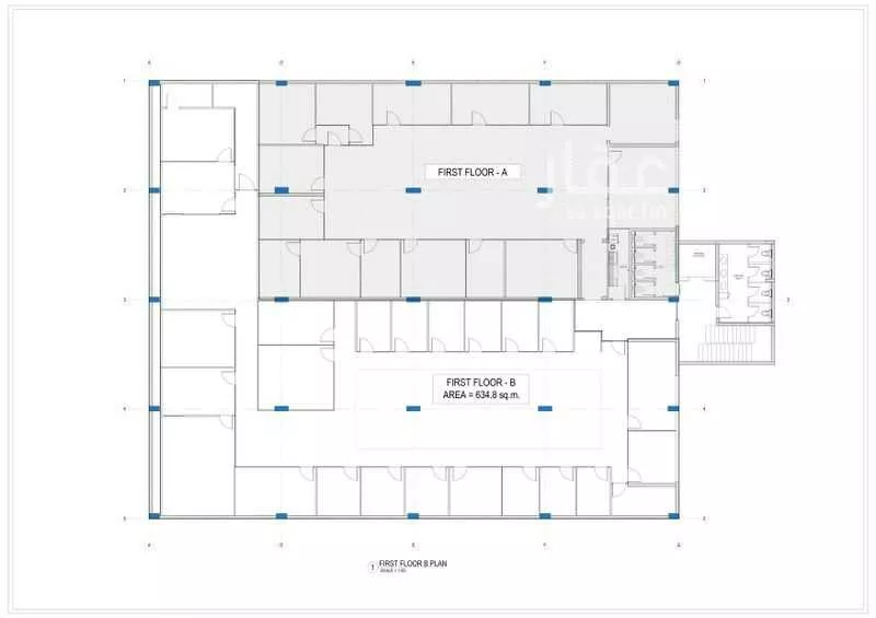 مكتب 6348 م² في العليا 1