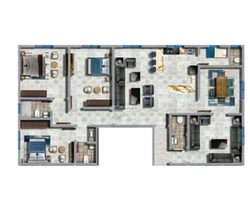 5 bedroom apartment in Al Naeem 3