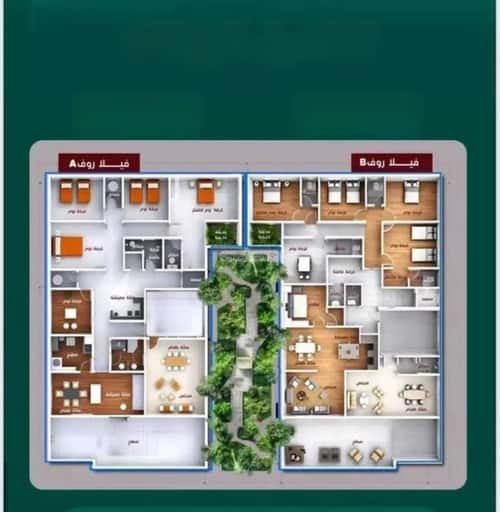 شقة 8 غرف في الحمراء 2