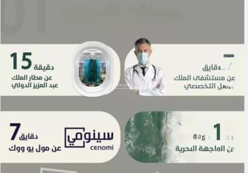 شقة 2 غرف في الروضة 3