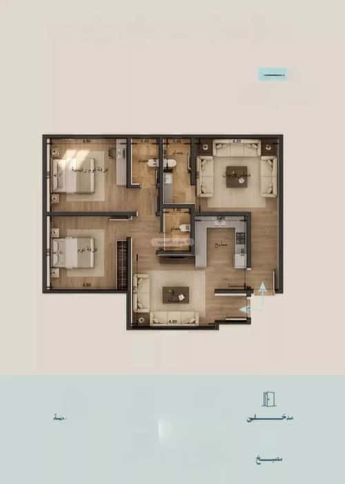 3 bedroom apartment in Al Yaqout 4