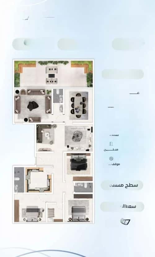 6 bedroom apartment in Al Aziziyah 7
