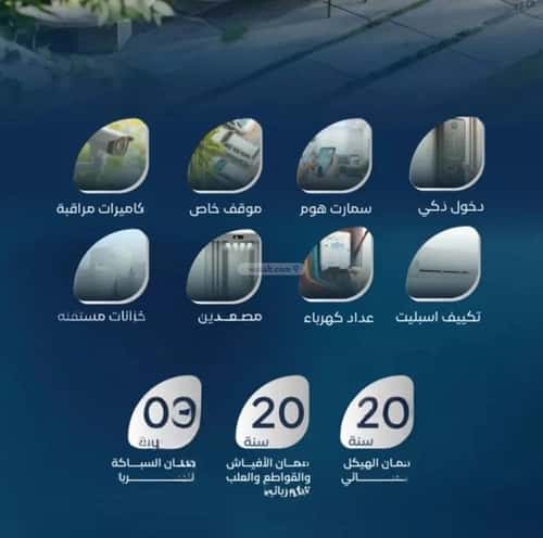 شقة 3 غرف في العزيزية 4