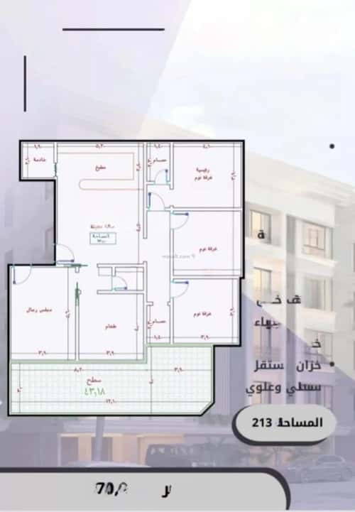 5 bedroom apartment in As Sawari 4