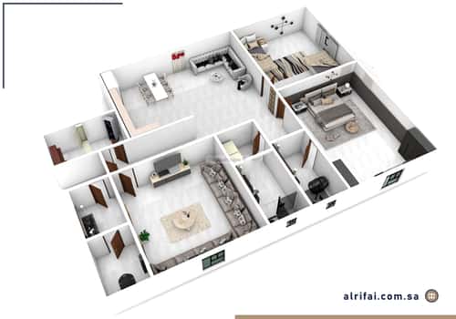 3 bedroom apartment in Al Salamah 4