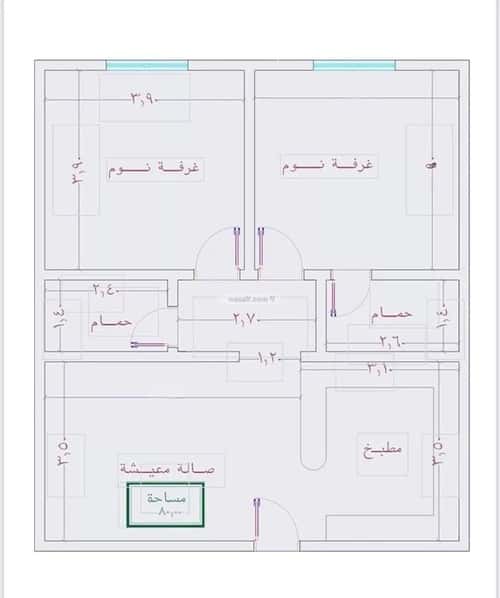 2 bedroom apartment in As Sawari 4
