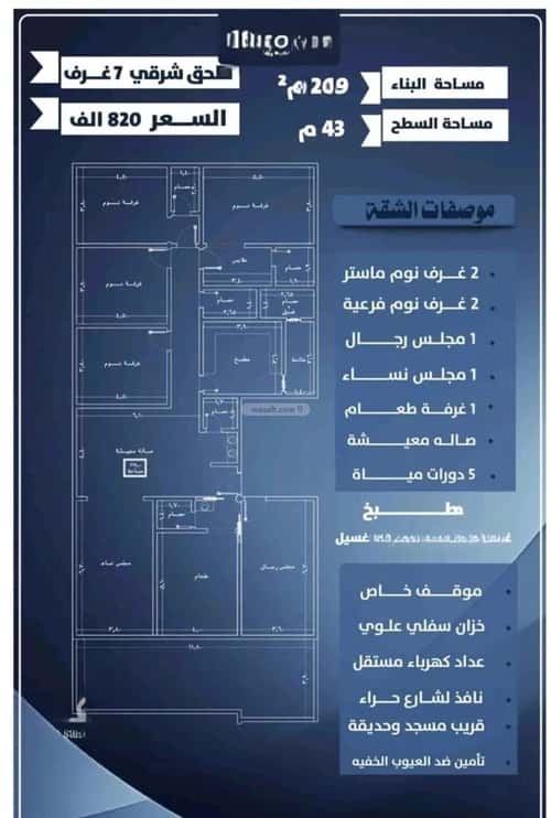 7 bedroom apartment in Al Nuzhah 3