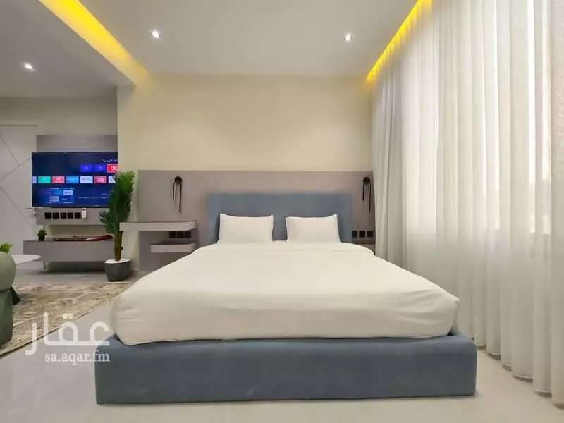 شقة 1 غرف في النرجس 7
