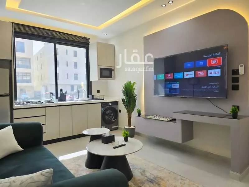 شقة 2 غرف في النرجس 7