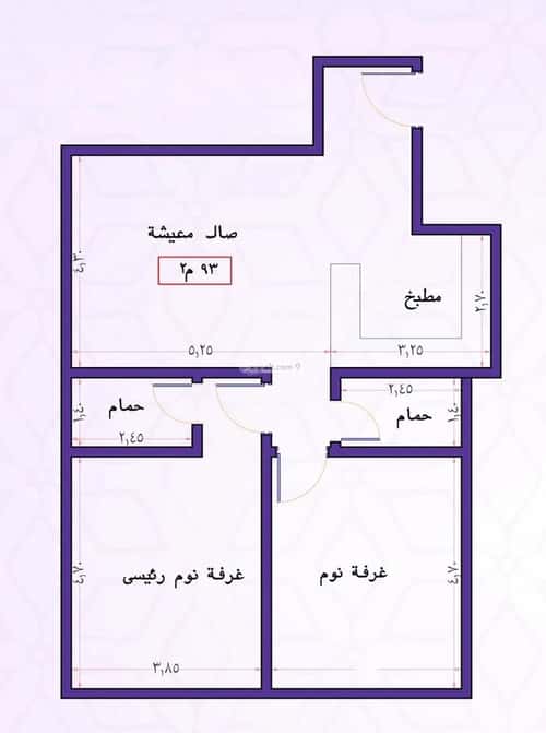 شقة 3 غرف في الفيحاء 8