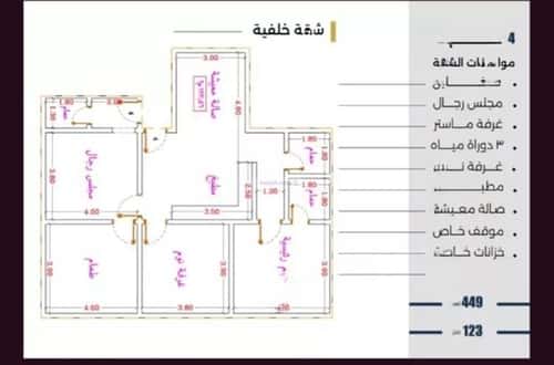 4 bedroom apartment in Al Nuzhah 2
