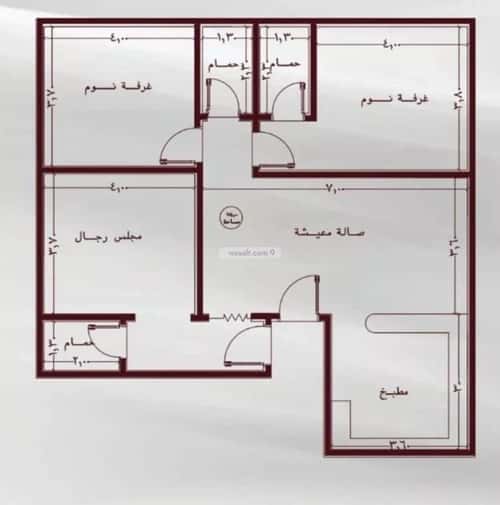 3 bedroom apartment in Al Safaa 4