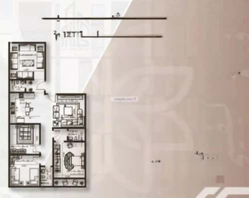 شقة 4 غرف في النهضة 5