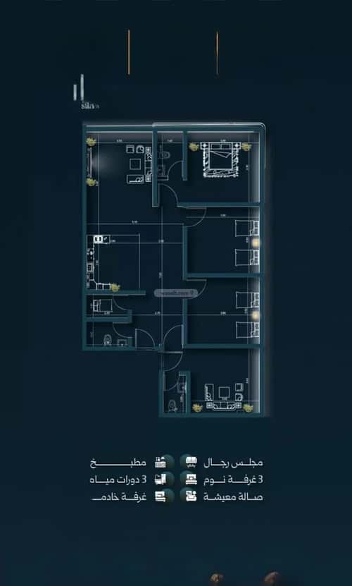 4 bedroom apartment in Al Salamah 3