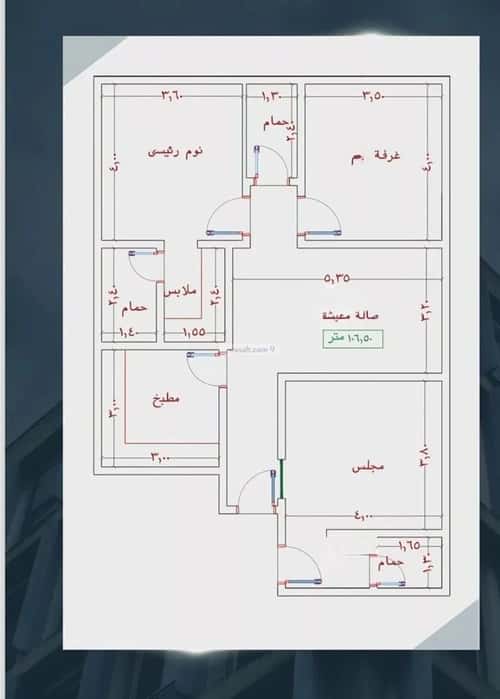 3 bedroom apartment in As Sawari 3