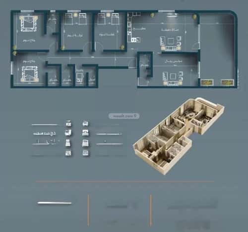 شقة 5 غرف في السلامة 4