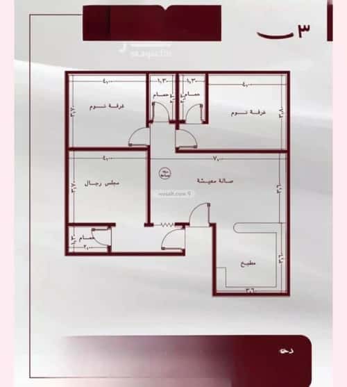 3 bedroom apartment in Al Safaa 2