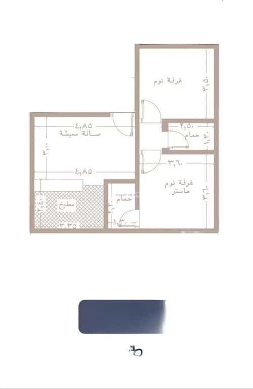 2 bedroom apartment in Al Marwa 3