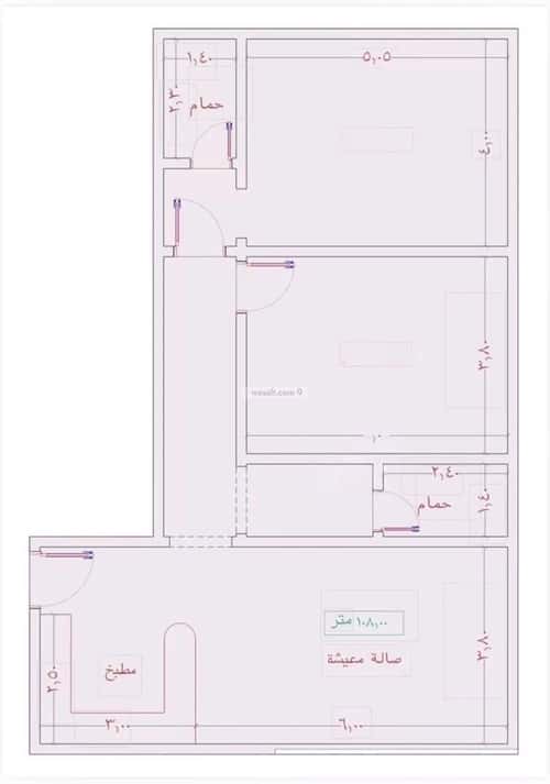 شقة 2 غرف في الجامعة 3
