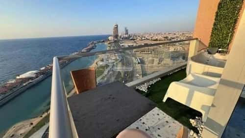 شقة 3 غرف في الشاطئ 9