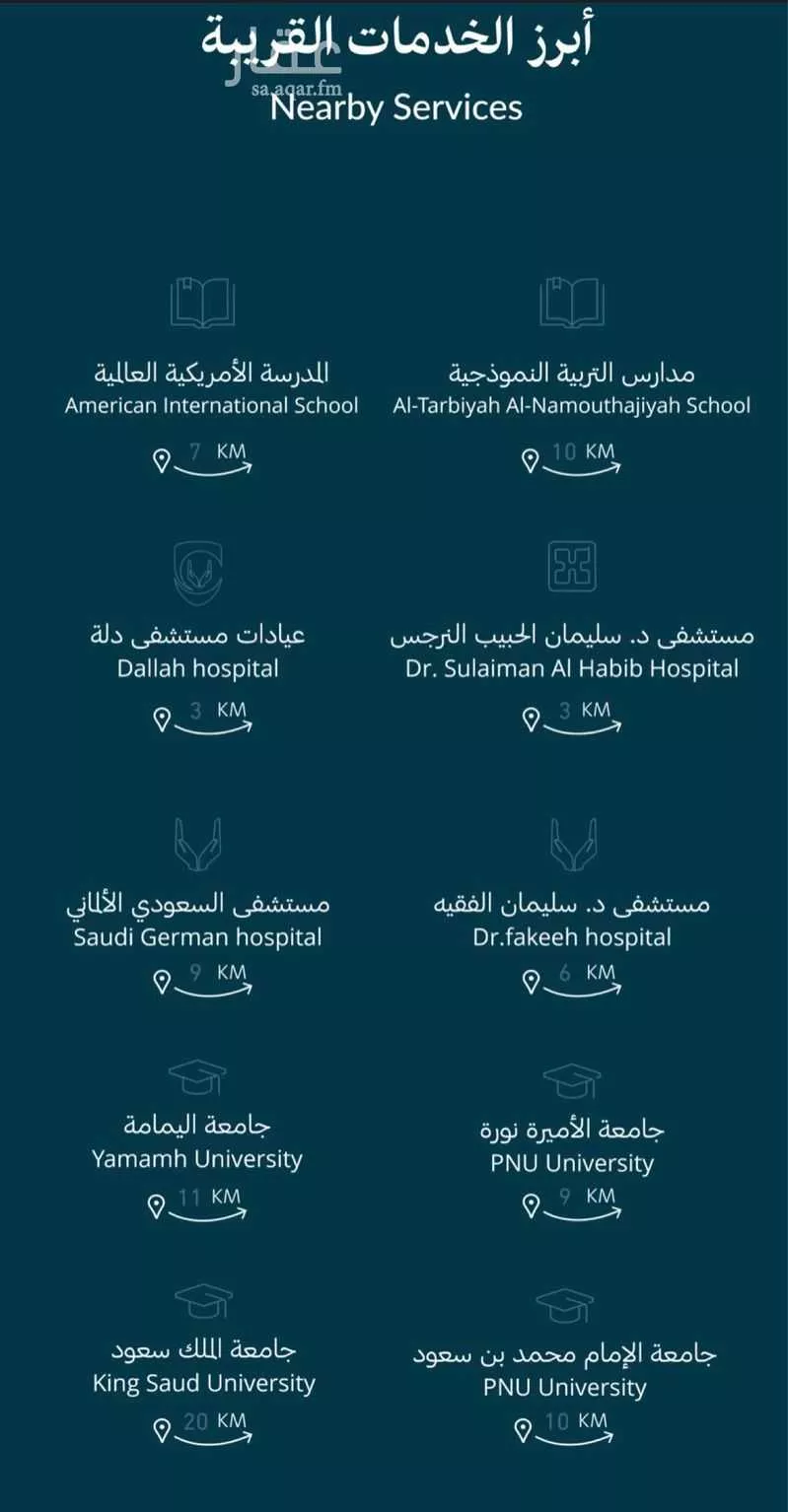 شقة 3 غرف في النرجس 23
