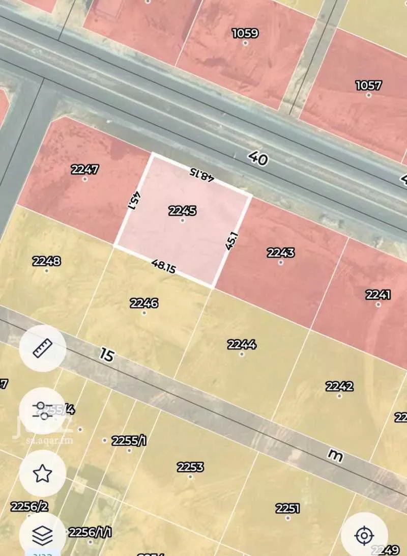 أرض 2169 م² في ضاحية نمار 3