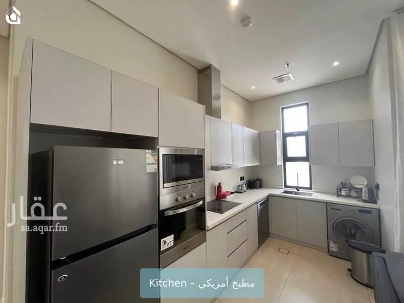 شقة 2 غرف في الملقا 5