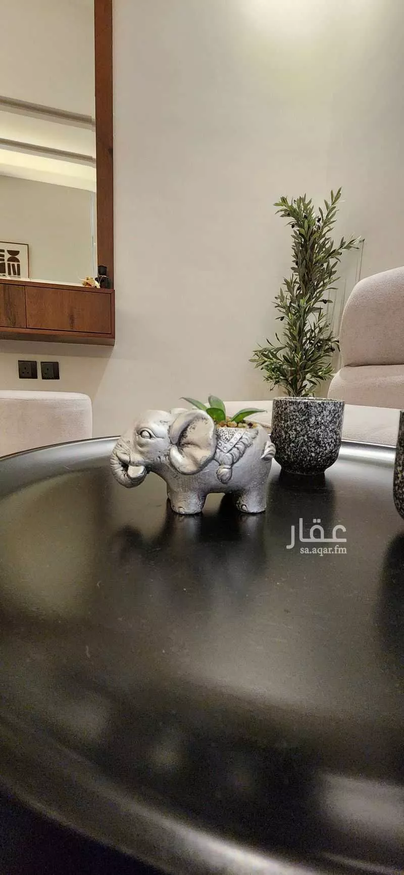 شقة 1 غرف في العقيق 10