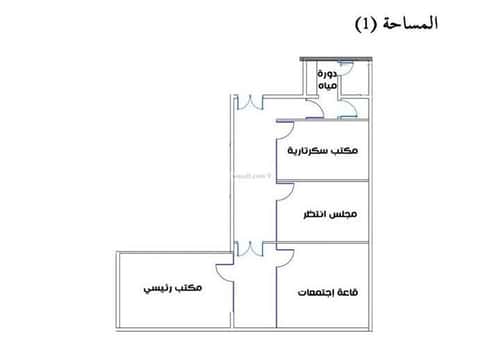 مكتب 990 م² في الغدير 8