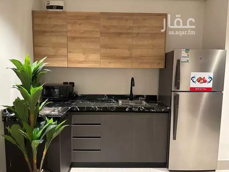 شقة 1 غرف في العقيق 3