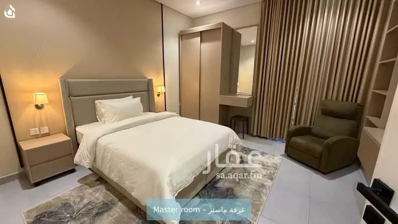 شقة 3 غرف في الملقا 7