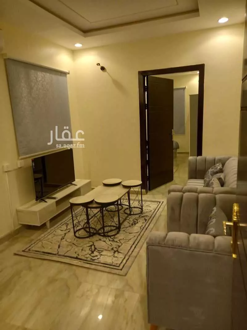 شقة 1 غرف في النرجس 6
