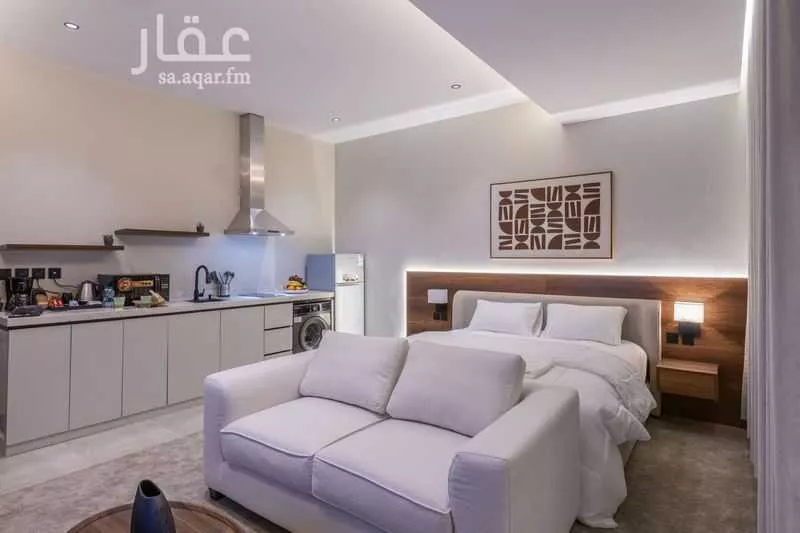 شقة 1 غرف في النرجس 27