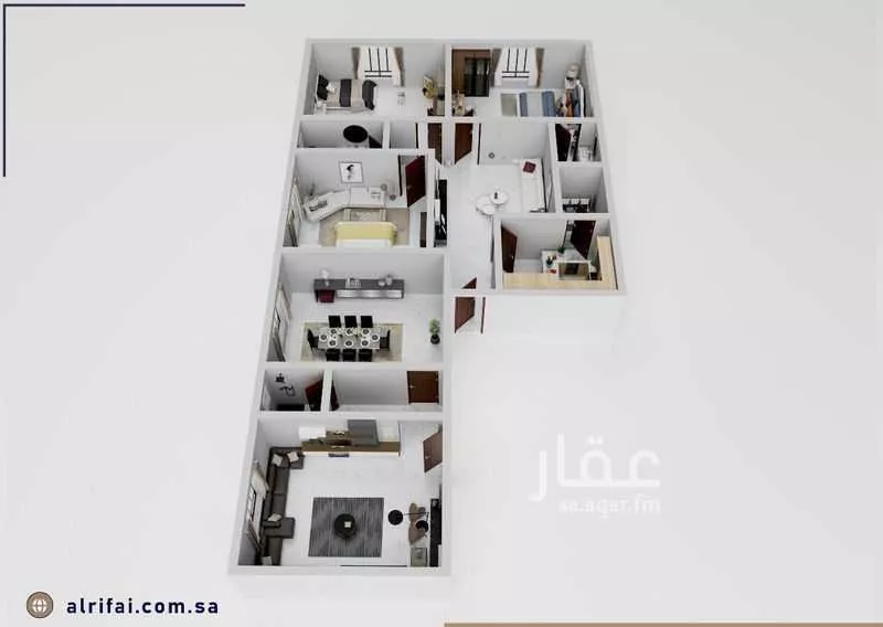 شقة 5 غرف في البوادي 14