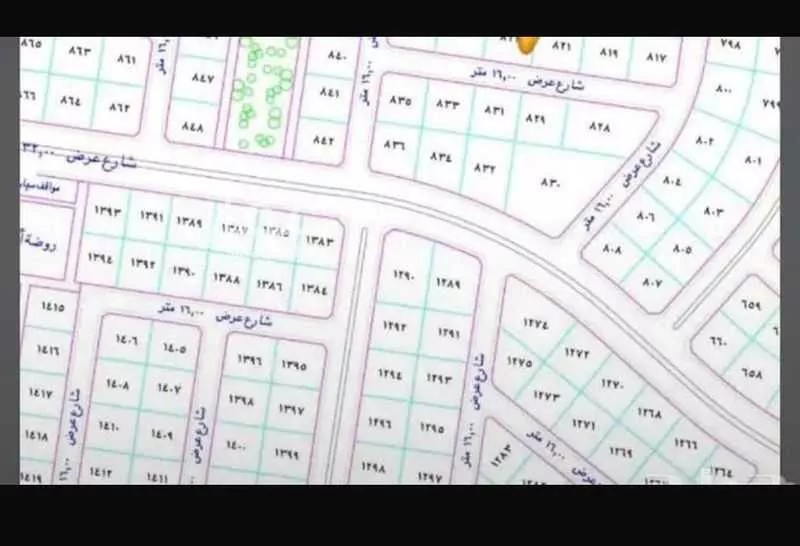 أرض 870 م² في الزمرد 4