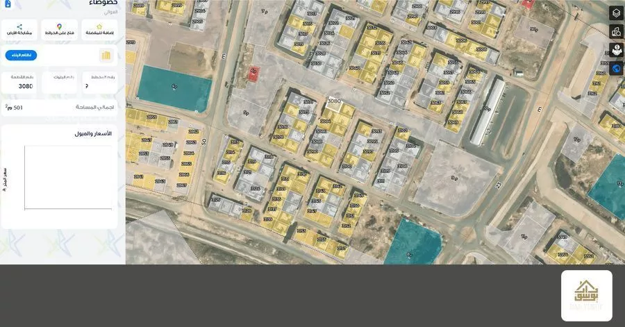 أرض 500 م² في الملك فهد 2