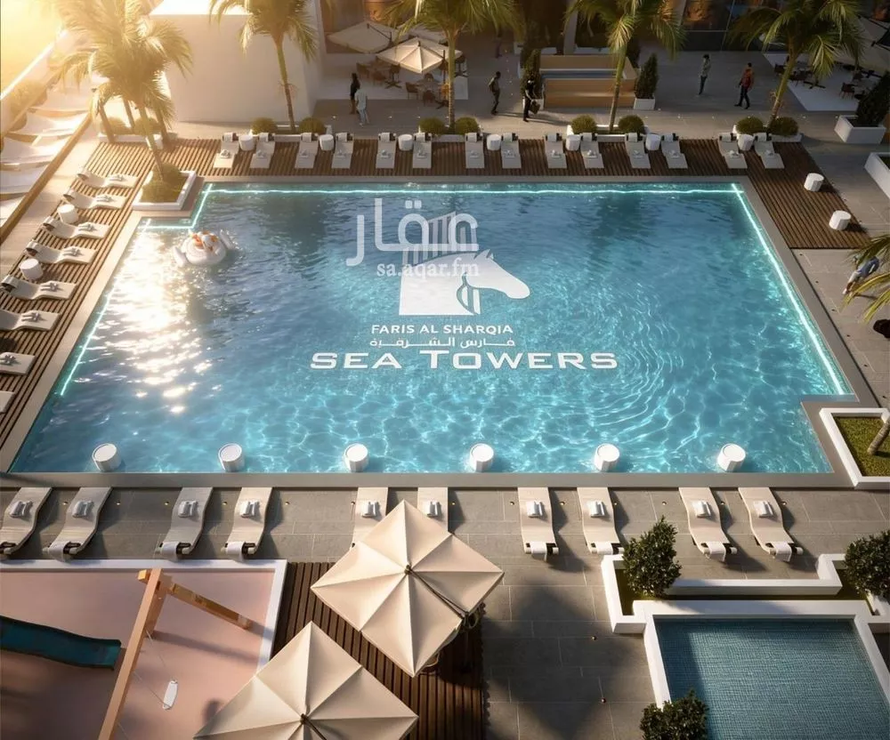 شقة 2 غرف في البحر 5